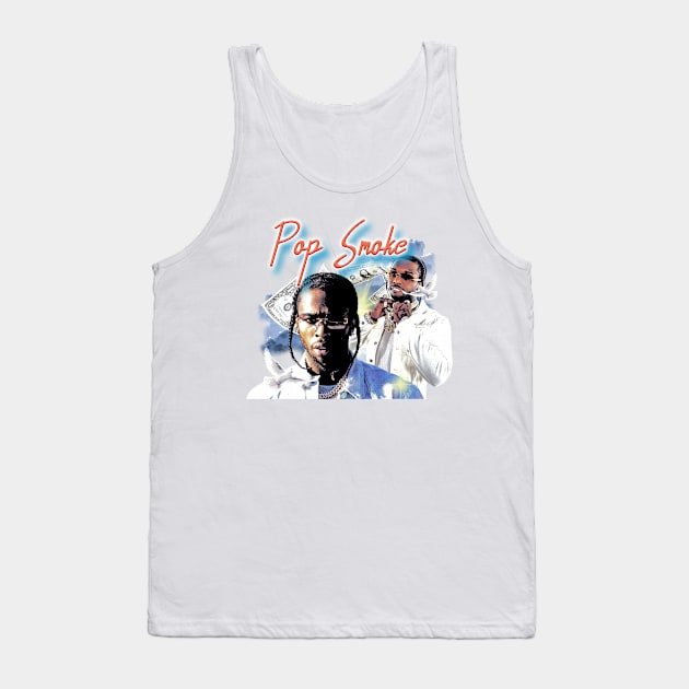 POP SMOKE R.I.P Tank Top by Dewo Sadewo